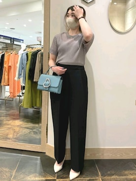 saki7211さん（レディース・157cm）の夏コーディネート