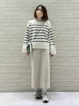 saki7211さん（レディース・157cm）の春コーディネート