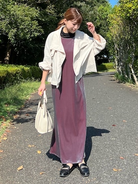 「THE SHOP TK （ザ ショップ ティーケー ）のアイテム（その他アウター）」を使った、rrnn13さん（レディース・149cm）の冬コーディネート