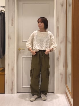 ヒラノキサさん（レディース・155cm）の秋コーディネート