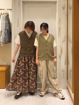 ヒラノキサさん(レディース・155cm)の夏コーディネート