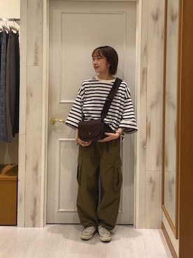 ヒラノキサさん（レディース・155cm）の秋コーディネート