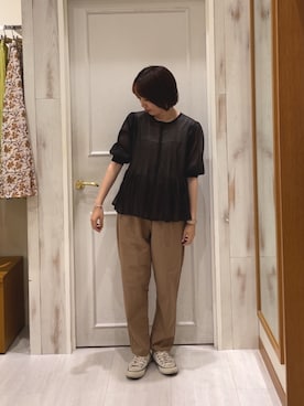 ヒラノキサさん（レディース・155cm）の夏コーディネート