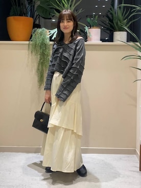 ゆーみさん（レディース・156cm）の秋コーディネート