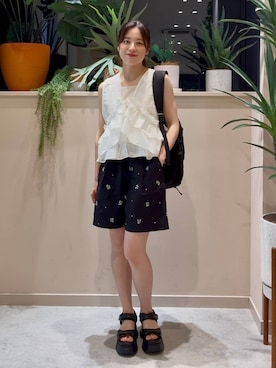 ゆーみさん(レディース・156cm)の夏コーディネート