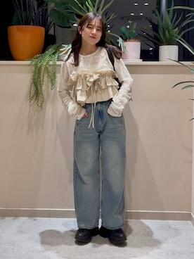 ゆーみさん（レディース・156cm）の冬コーディネート