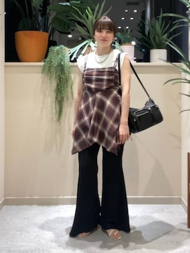 ゆーみさん（レディース・156cm・20代）の夏コーディネート