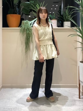 ゆーみさん（レディース・156cm）の夏コーディネート