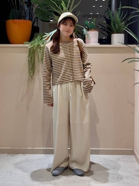 ゆーみさん（レディース・156cm）の春コーディネート