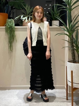 ゆーみさん（レディース・156cm）の夏コーディネート