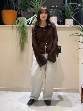 ゆーみさん（レディース・156cm）の秋コーディネート