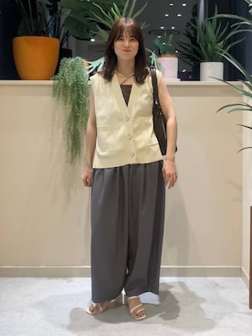 「アイテム（その他雑貨）」を使った、ゆーみさん（レディース・156cm）の夏コーディネート