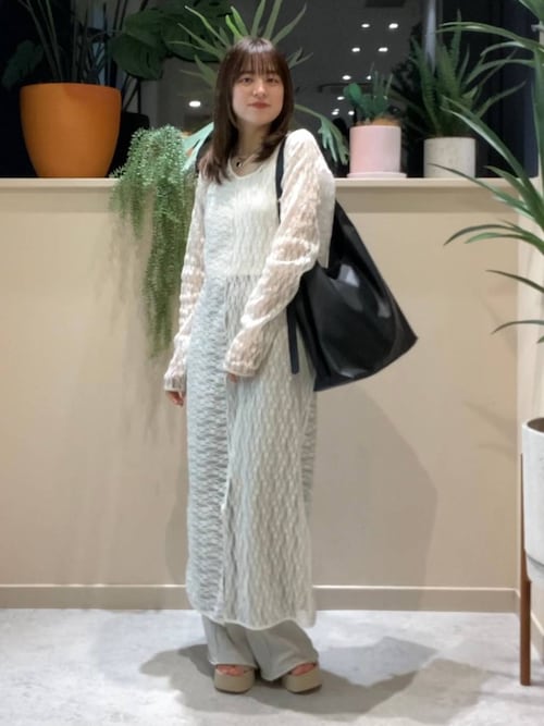 セール】2WAYレースワンピースLS 322846（ワンピース）｜LOWRYS