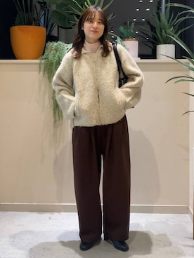 ゆーみさん（レディース・156cm）の冬コーディネート