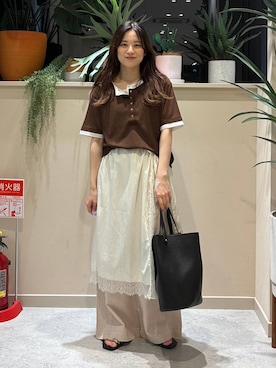 ゆーみさん（レディース・156cm）の夏コーディネート