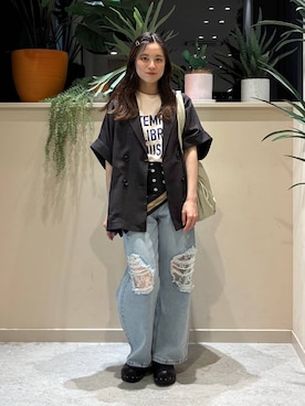 ゆーみさん(レディース・156cm)の春コーディネート