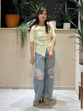 ゆーみさん(レディース・156cm)の春コーディネート