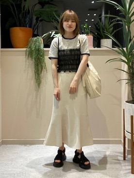 ゆーみさん(レディース・156cm)の春コーディネート
