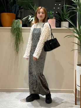「アイテム（ワンピース/ドレス）」を使った、ゆーみさん（レディース・156cm・20代）の夏コーディネート
