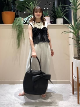「アイテム（サンダル）」を使った、ゆーみさん（レディース・156cm・20代）の夏コーディネート