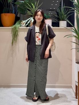 ゆーみさん(レディース・156cm)の夏コーディネート