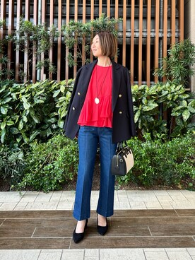 Yamazakiさん（レディース・157cm）の春コーディネート