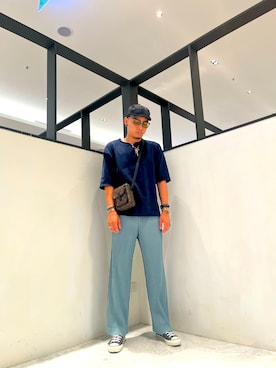 「LARRY SMITH（ラリースミス）のアイテム」を使った、Dylanさん（メンズ・181cm）の秋コーディネート