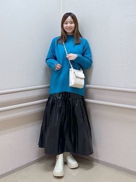 emiriさん（レディース・158cm）の冬コーディネート