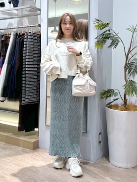 「アイテム（スウェット）」を使った、emiriさん（レディース・158cm・20代）の秋コーディネート