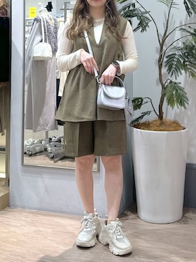 ホップサックハーフパンツ 242757を使った人気ファッション ホップサックハーフパンツ 242757を使った人気ファッション