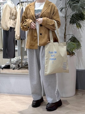 emiriさん（レディース・158cm）の春コーディネート