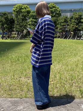 「KIRSH（キルシー）のアイテム（ブルゾン）」を使った、ᴋᴀɴᴋᴀɴ🍒さん（レディース・153cm）の秋コーディネート