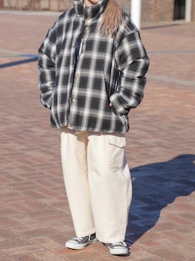 ᴋᴀɴᴋᴀɴ🍒さん（レディース・153cm）の冬コーディネート