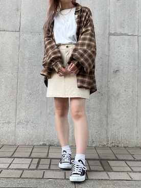「KIRSH（キルシー）のアイテム」を使った、ᴋᴀɴᴋᴀɴ🍒さん（レディース・153cm）の秋コーディネート