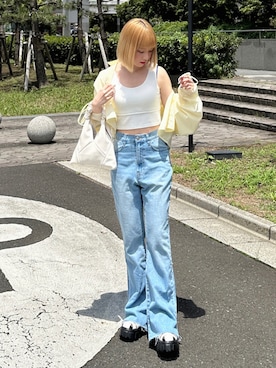 ᴋᴀɴᴋᴀɴ🍒さん（レディース・153cm）の夏コーディネート