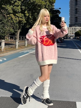 「FTW（エフティダブリュー）のアイテム」を使った、ᴋᴀɴᴋᴀɴ🍒さん（レディース・153cm）の冬コーディネート
