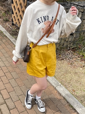 ᴋᴀɴᴋᴀɴ🍒さん（レディース・153cm）の春コーディネート