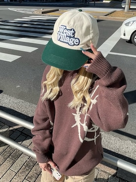 「FTW（エフティダブリュー）のアイテム（帽子）」を使った、ᴋᴀɴᴋᴀɴ🍒さん（レディース・153cm）の冬コーディネート