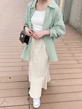 ᴋᴀɴᴋᴀɴ🍒さん(レディース・153cm)の春コーディネート