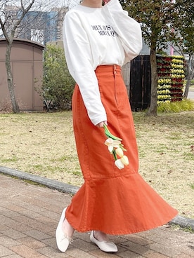 ᴋᴀɴᴋᴀɴ🍒さん(レディース・153cm)の春コーディネート