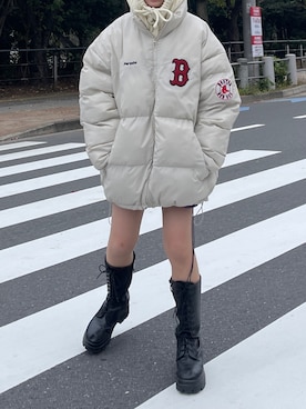 「apres jour mignon（アプレジュールミニョン）のアイテム（帽子）」を使った、ᴋᴀɴᴋᴀɴ🍒さん（レディース・153cm）の秋コーディネート