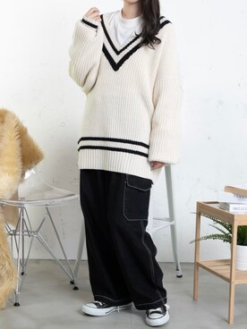 ᴋᴀɴᴋᴀɴ🍒さん（レディース・153cm）の冬コーディネート