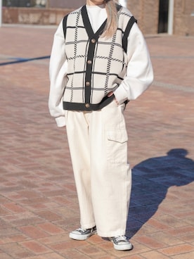 ᴋᴀɴᴋᴀɴ🍒さん（レディース・153cm）の冬コーディネート