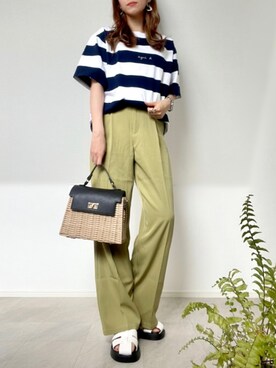 *𝒂𝒎𝒆𝒍𝒊𝒆𝒆*さん(レディース・158cm)の夏コーディネート