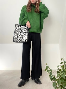 ＊𝒂𝒎𝒆𝒍𝒊𝒆𝒆＊さん（レディース・158cm）の冬コーディネート