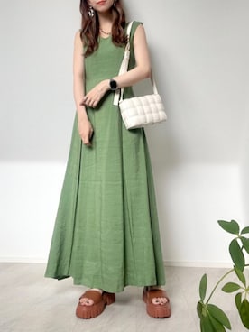 「URBAN RESEARCH ROSSO」｜「アイテム（その他）」を使った、＊𝒂𝒎𝒆𝒍𝒊𝒆𝒆＊さん（レディース・158cm）の夏コーディネート