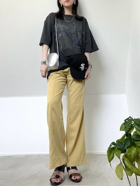 「アイテム（トップス）」を使った、＊𝒂𝒎𝒆𝒍𝒊𝒆𝒆＊さん（レディース・158cm）の夏コーディネート