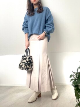 ＊𝒂𝒎𝒆𝒍𝒊𝒆𝒆＊さん（レディース・158cm）の冬コーディネート