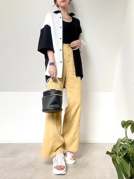 「スポサン」｜「アイテム（その他）」を使った、＊𝒂𝒎𝒆𝒍𝒊𝒆𝒆＊さん（レディース・158cm）の夏コーディネート
