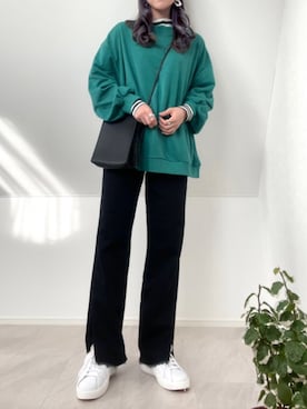 「URBAN RESEARCH ROSSO」｜「アイテム（その他）」を使った、＊𝒂𝒎𝒆𝒍𝒊𝒆𝒆＊さん（レディース・158cm）の冬コーディネート
